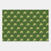 Afstuderen van vlinderkikker inpakpapier vel (Voorkant 2)