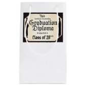 Afstuderen van voltooiing klein cadeauzakje (Voorkant)