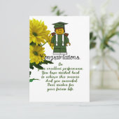 Afstuderen van zuster kaart (Staand voorkant)