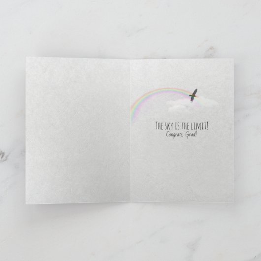 afstuderen van zwarte veren en vogels kaart (Binnen)