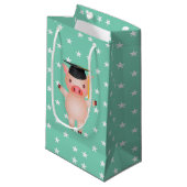 Afstuderen Varken en Sterren Klein Cadeauzakje (Voorkant Gekanteld)