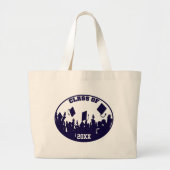 Afstuderen Verandering naar lopend jaar Grote Tote Bag (Voorkant)