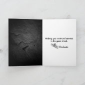 Afstuderen: Verbluffende tekst op Rock Kaart (Binnen)