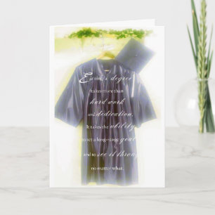 Afstuderen-verdienende een Graad Kaart