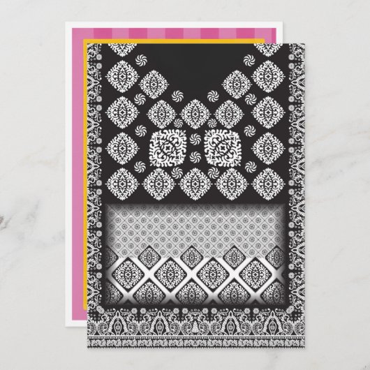 Afstuderen, Verjaardag & Life Event Invitation Kaa Aankondiging (Voorkant / Achterkant)