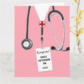 Afstuderen Verpleegkunde Kaart (Gele Bloem)