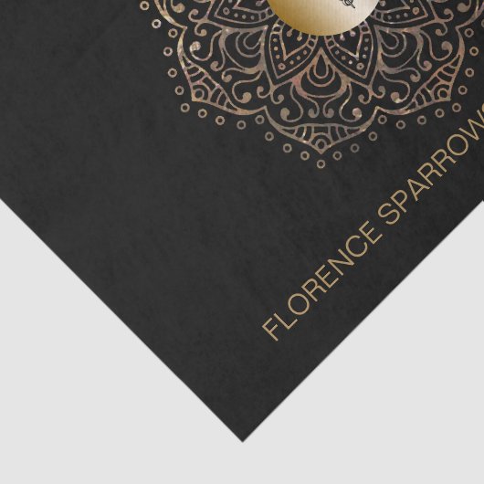 Afstuderen verpleegkundigen tissuepapier (Detail)