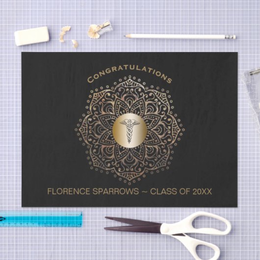 Afstuderen verpleegkundigen tissuepapier (Craft)