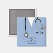 Afstuderen verpleegscholen magneet (Voorkant / Achterkant)