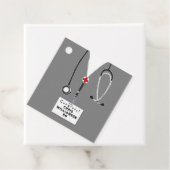 Afstuderen verpleegschool bedankjes labels (In situ)