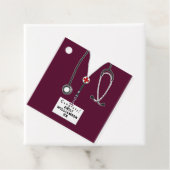 Afstuderen verpleegschool bedankjes labels (In situ)