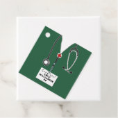 Afstuderen verpleegschool bedankjes labels (In situ)