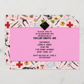 Afstuderen verpleegschool kaart (Voorkant / Achterkant)