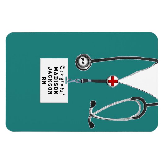 Afstuderen verpleegschool Magnet Magneet (Horizontaal)