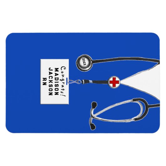 Afstuderen verpleegschool Magnet Magneet (Horizontaal)