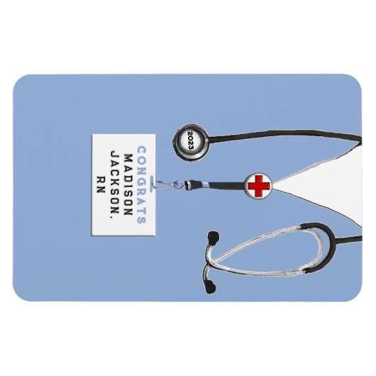 Afstuderen verpleegschool Magnet Magneet (Horizontaal)