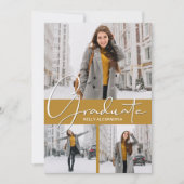 Afstuderen Verticaal 3 Aankondiging van het Foto A (Voorkant)