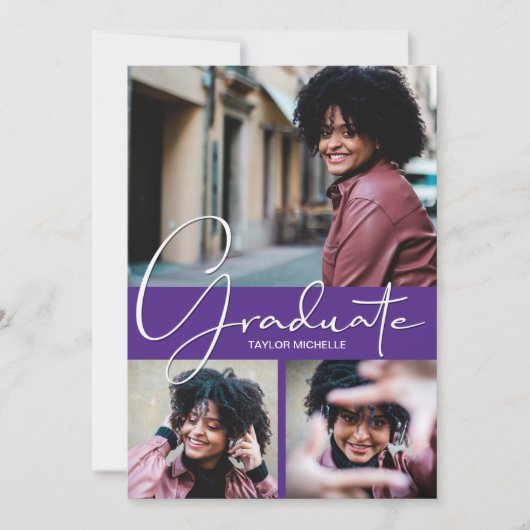 Afstuderen Verticaal 3 Aankondiging van het Foto A (Voorkant)