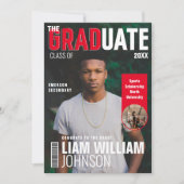 Afstuderen Vet Hoesje van het Tijdschrift van de F Aankondiging (Voorkant)