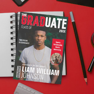 Afstuderen Vet Hoesje van het Tijdschrift van de F Aankondiging