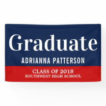 Afstuderen vet | Navy Blue Red