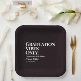Afstuderen vibes alleen papier Bord