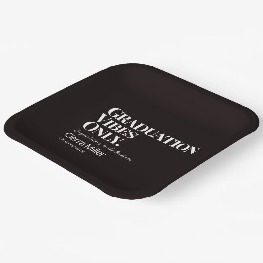 Afstuderen vibes alleen papier Bord (Gebogen)
