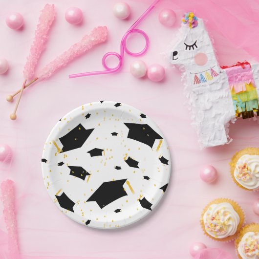 Afstuderen vieren - Bord papier (Feest)