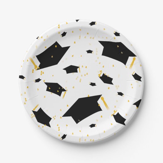 Afstuderen vieren - Bord papier (Voorkant)