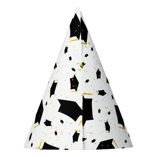 Afstuderen vieren feesthoedjes (Achterkant)