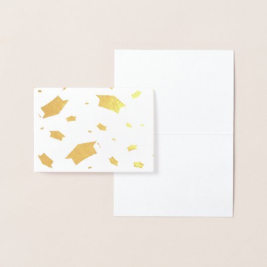 Afstuderen vieren folie kaarten (Display)