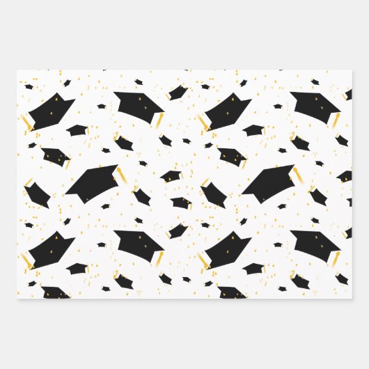 Afstuderen vieren - inpakpapier vel (Voorkant 2)