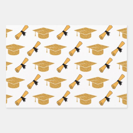 Afstuderen vieren inpakpapier vel (Voorkant 2)