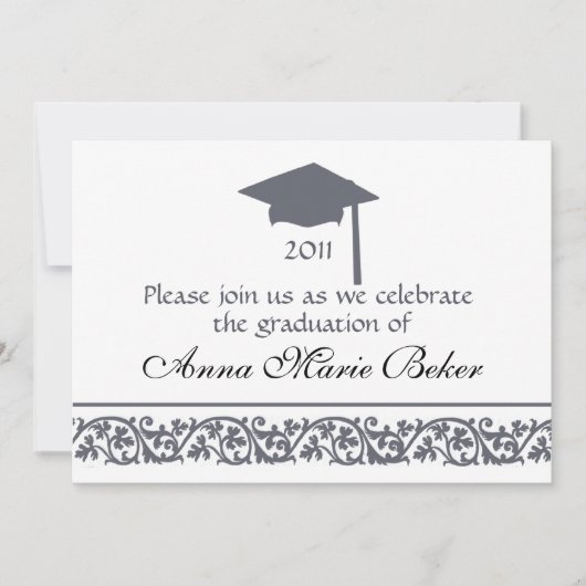 Afstuderen vieren kaart (Voorkant)