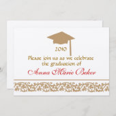 Afstuderen vieren kaart (Voorkant / Achterkant)