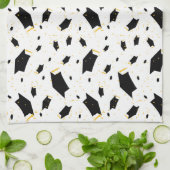 Afstuderen vieren theedoek (Gevouwen)