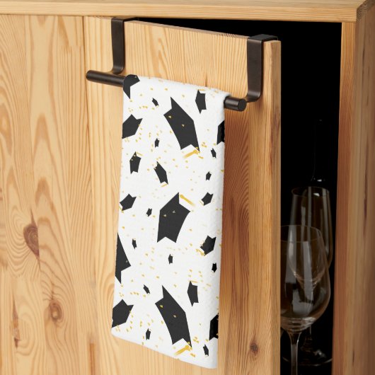 Afstuderen vieren theedoek (Derde Gevouwen)