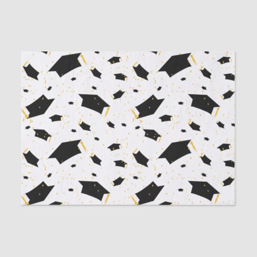 Afstuderen vieren - Weefselpapier Tissuepapier (Voorkant)