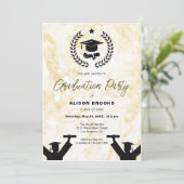 Afstuderen Viering Achtergrond Kaart (Staand voorkant)