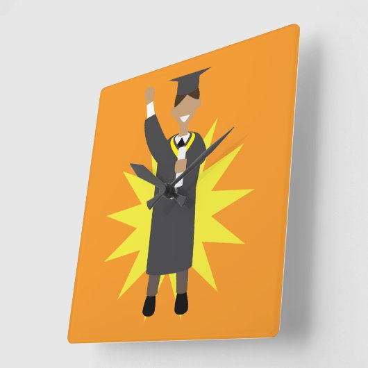 Afstuderen Vierkante Klok (Hoek)