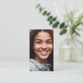 Afstuderen Visitekaartje