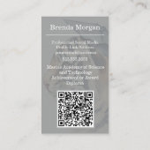 Afstuderen Visitekaartje (Achterkant)