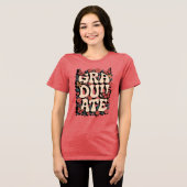 Afstuderen Vlindertje Shirt – Vetgedrukte Retro Af (Voorkant volledig)