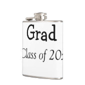 Afstuderen voegt klasse van 20xx naamtekst toe heupfles (Links)