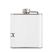 Afstuderen voegt klasse van 20xx naamtekst toe heupfles (Achterkant)