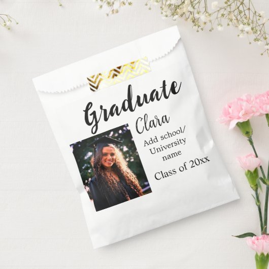 Afstuderen voegt naamklasse van 20xx congrats toe  bedankzakje (Gezegeld)