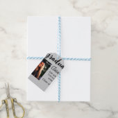 Afstuderen voegt naamklasse van 20xx congrats toe cadeaulabel (Met Touw)