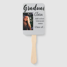 Afstuderen voegt naamklasse van 20xx congrats toe handwaaier