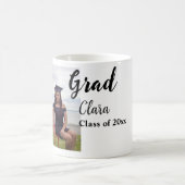 Afstuderen voegt naamklasse van 20xx congrats toe  koffiemok (Center)