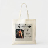 Afstuderen voegt naamklasse van 20xx congrats toe tote bag (Voorkant)